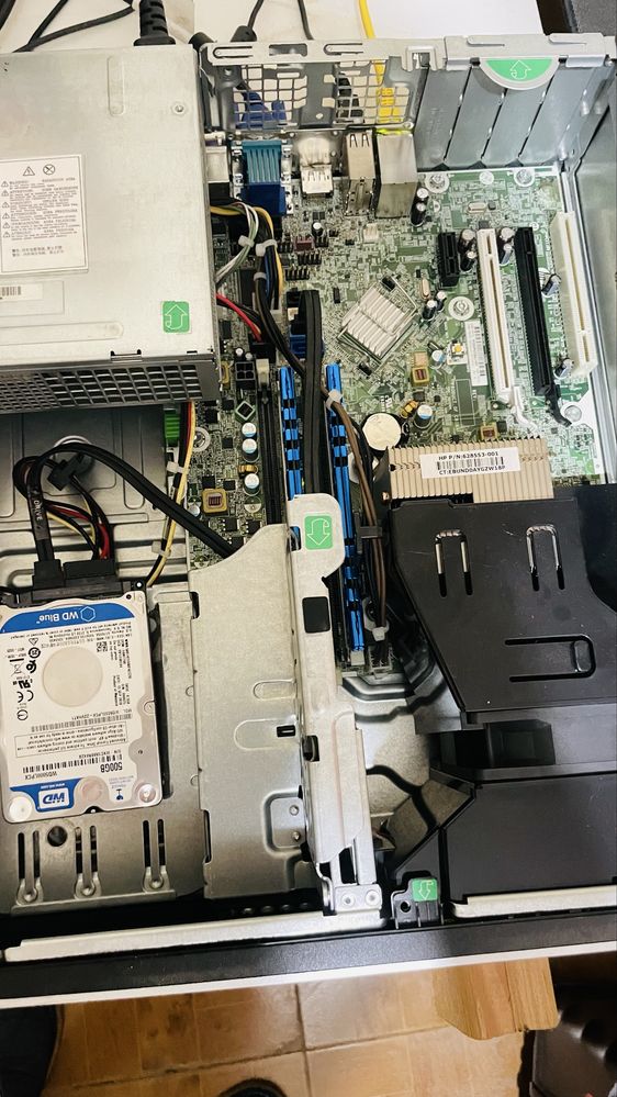 Torre hp 8200 16gb 500gb
