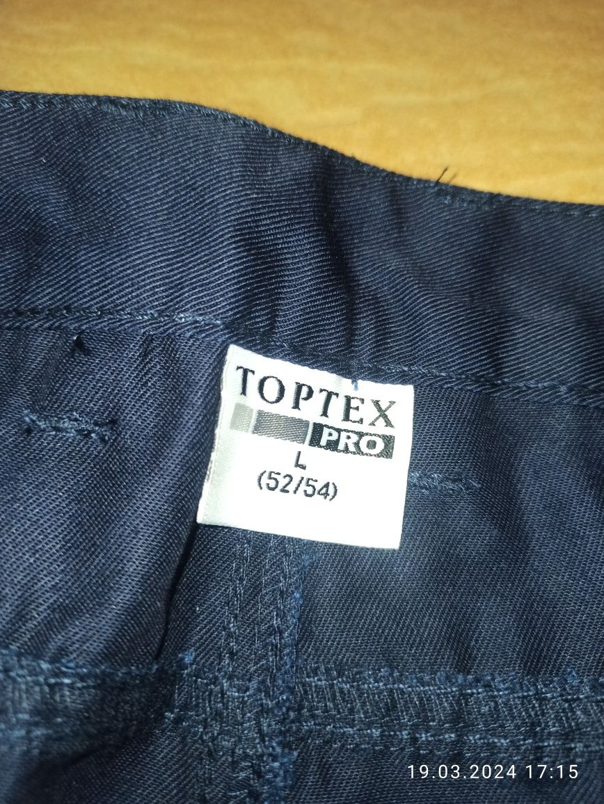 Spodnie robocze toptex