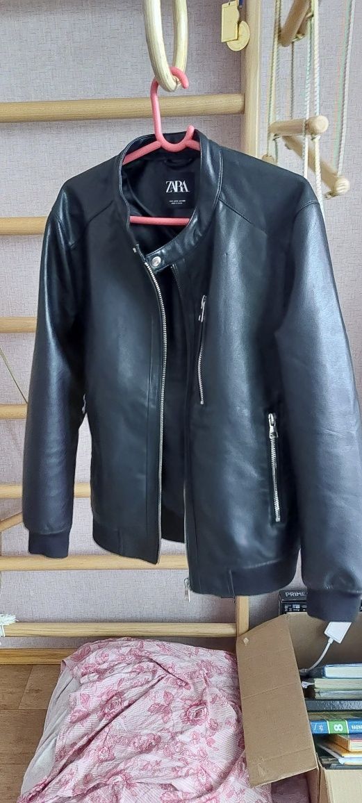 Шкіряна куртка Zara розмір 38 [S]