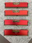 Corsair Vengeance LPX DDR4 24 GB (2x8 + 2x4) 2400 MHz CL14 RED