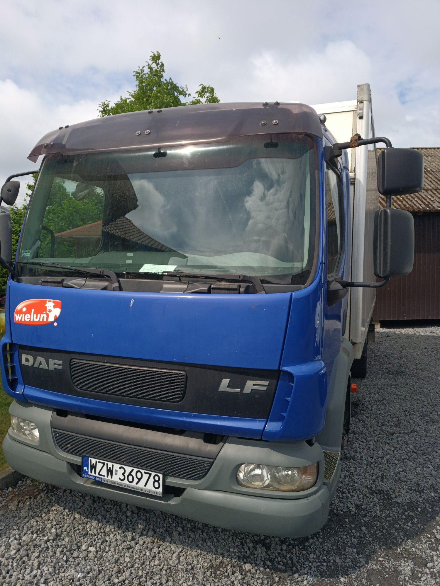 Daf lf 45 chłodnia zabudowa kontener okazja