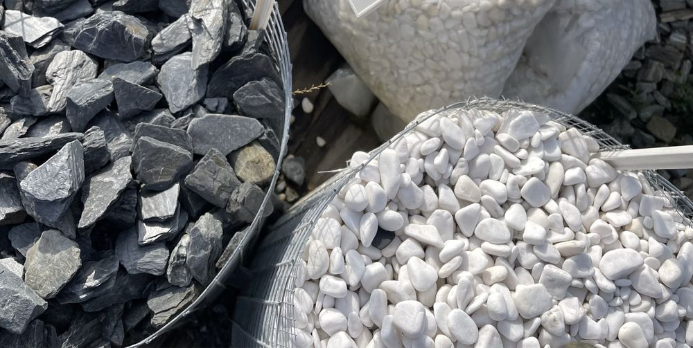 Ogrod kamienie ozdobne drogowe grys kliniec tłuczeń transport