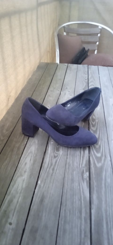 Damskie buty na kwadratowym słupku Seastar