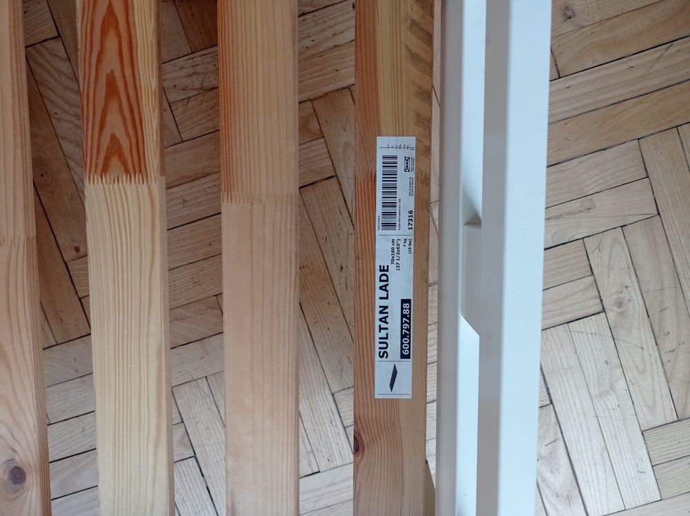 Łóżko dziecięce Ikea Kritter 160x70