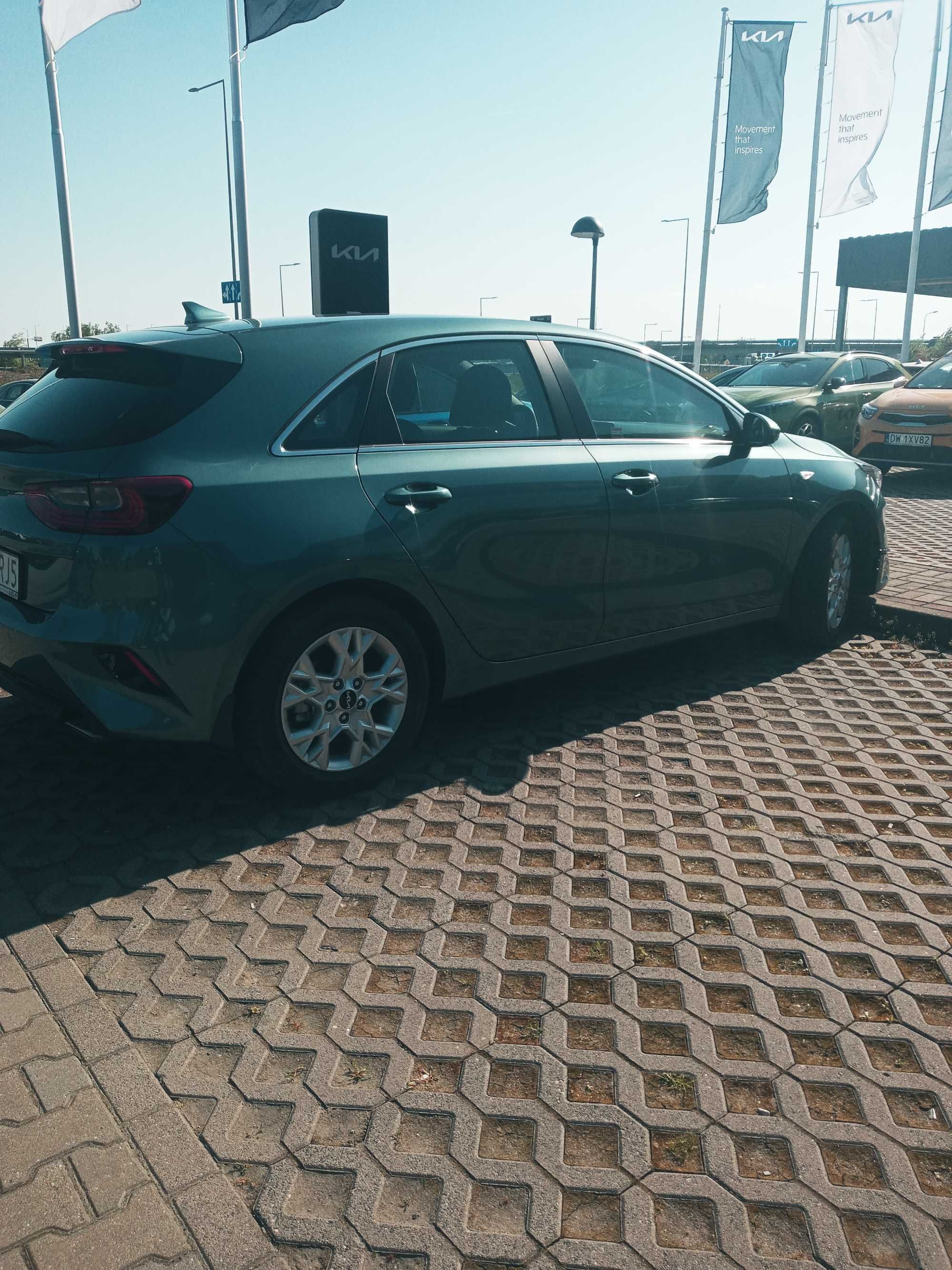 Kia Ceed 2023r 1,5T-GDI 160KM 6MT 7,3 tys.km przebiegu