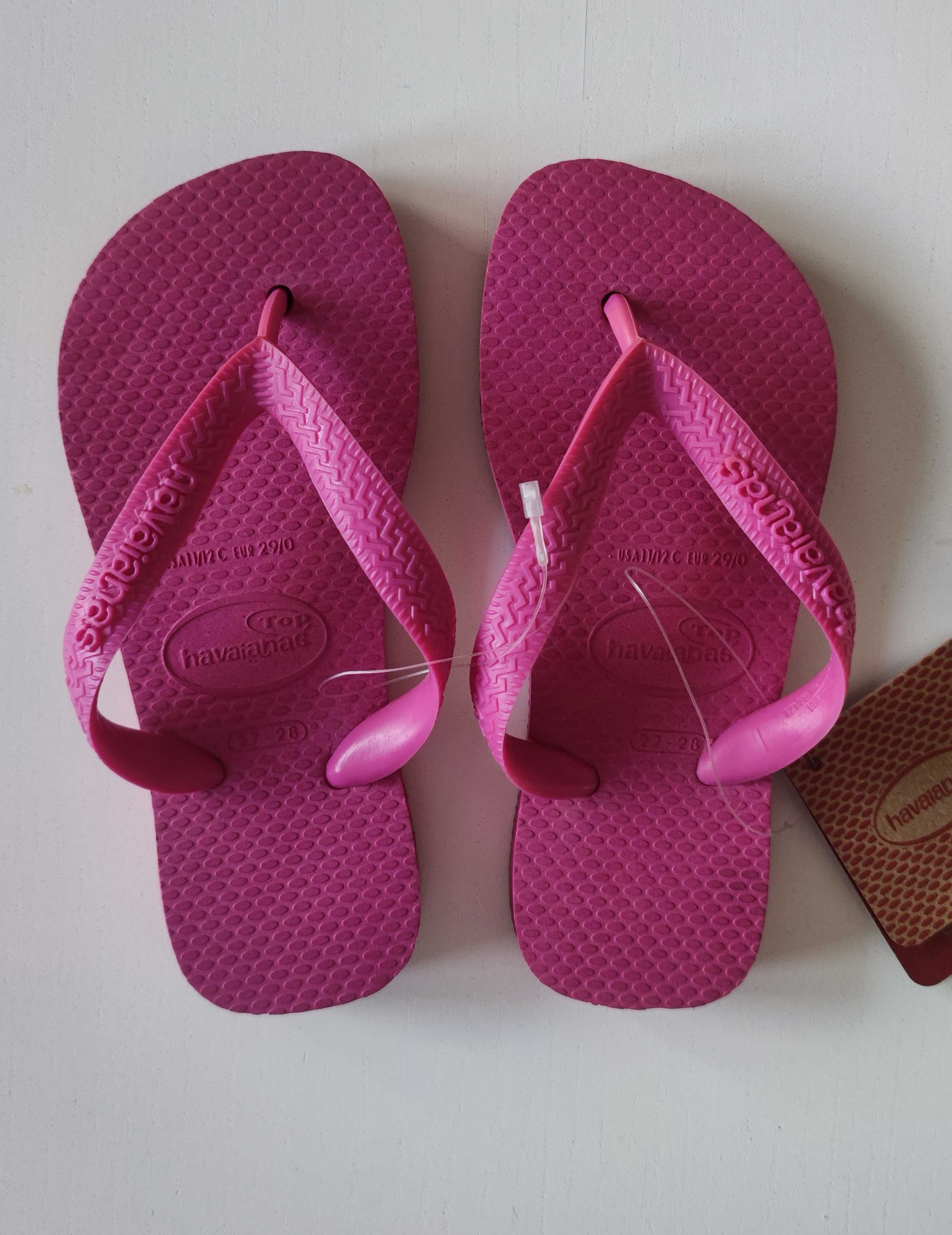Nowe dziewczęce japonki Havaianas 29/30