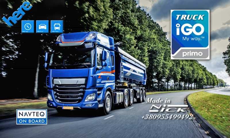 Прошивка GPS-навигаторов, установка  iGO Primo TRUCK и др навигаций!