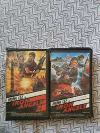 Iron Angels 1 i 2 VHS pudełka