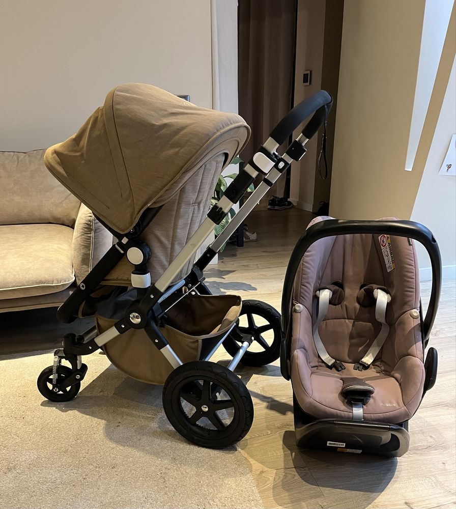 Wózek bugaboo cameleon 3 i fotelik z isofixem maxi cosi pebble
