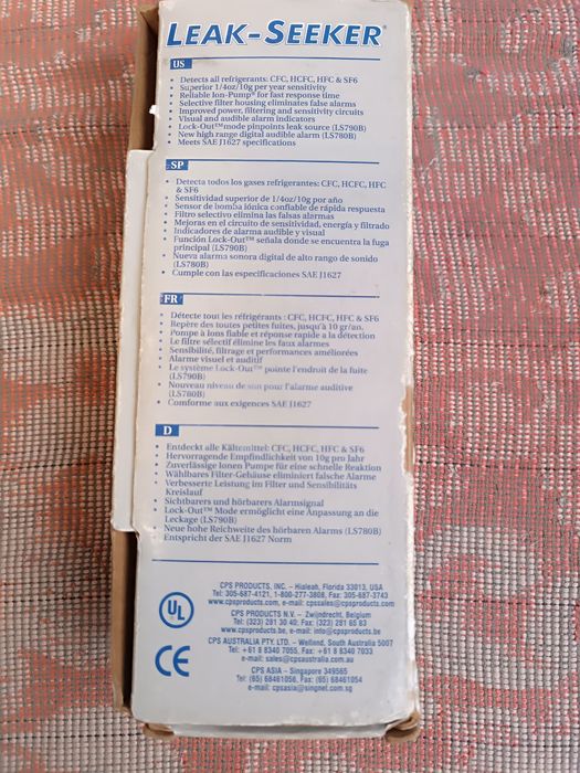 Электронный детектор утечек CPS LS790B