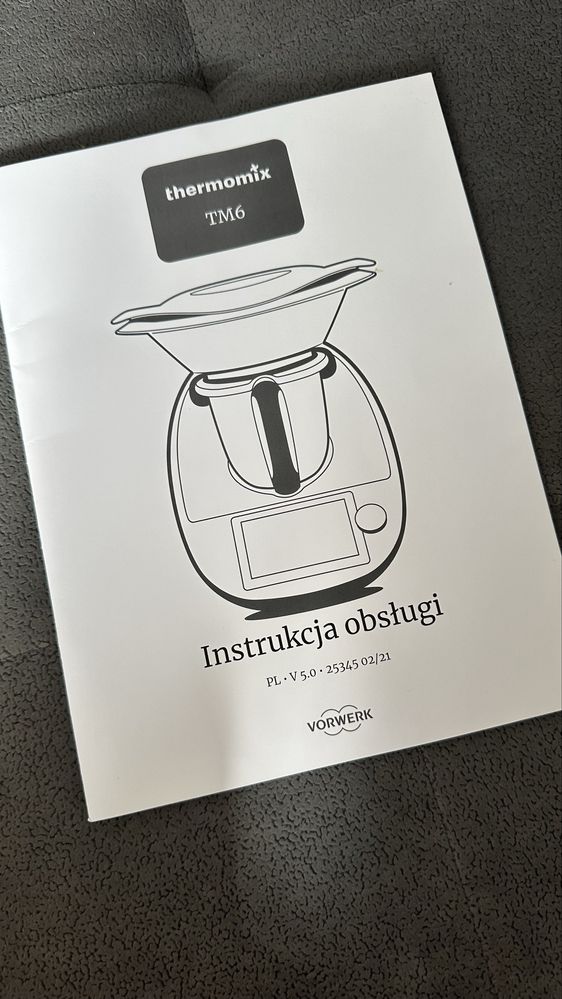 Czarny Thermomix TM6 – stan IDEALNY!