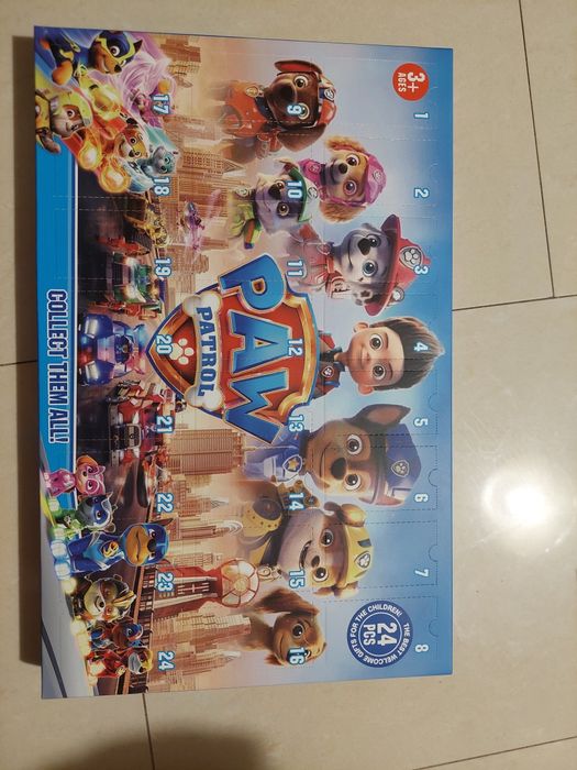 Kalendarz adwentowy psi patrol nowy!