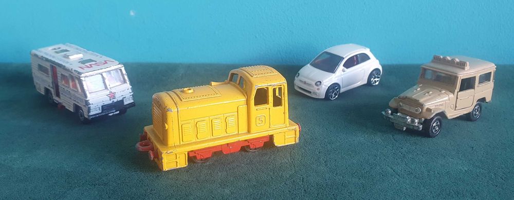 PRL- Resoraki Matchbox - 4 szt