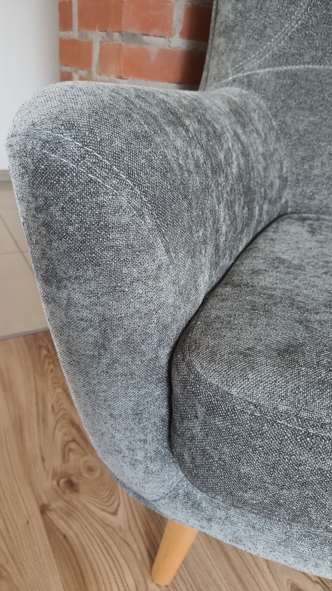 Fotel uszak loft styl , nowy