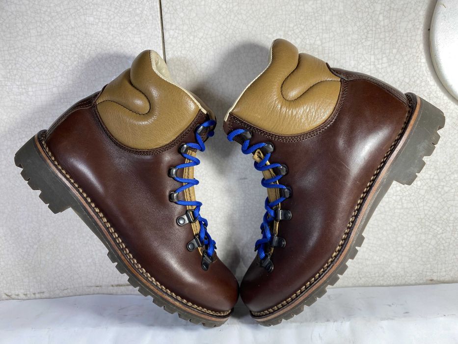 suola vibram женские кожаные трекинговые ботинки р 37 23,5см