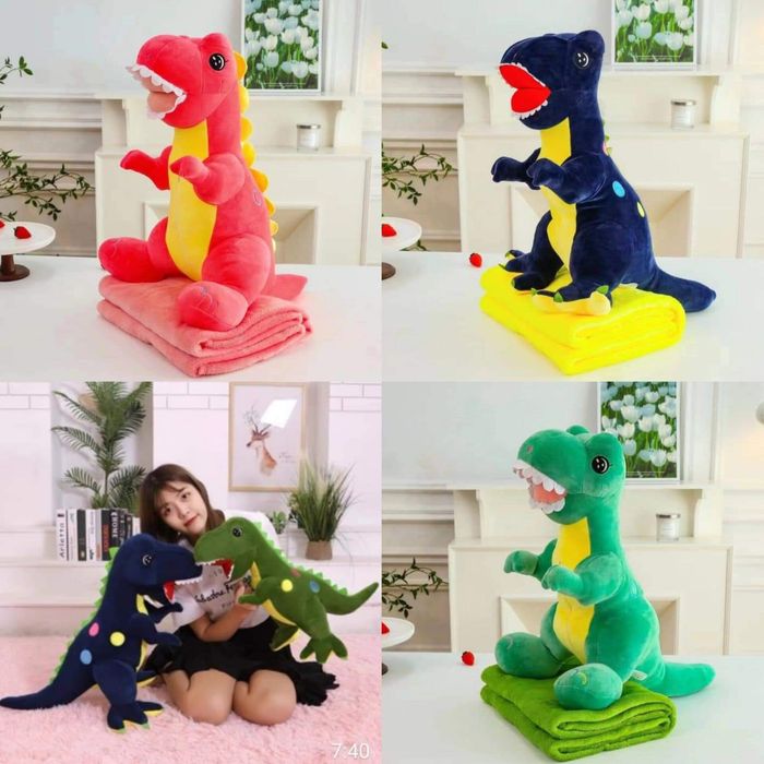 Іграшка 3 в 1 з пледом в середині