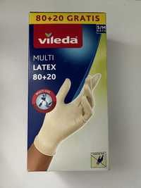 Рукавиці Vileda Glove Multi розмір S/M 80+20 шт.