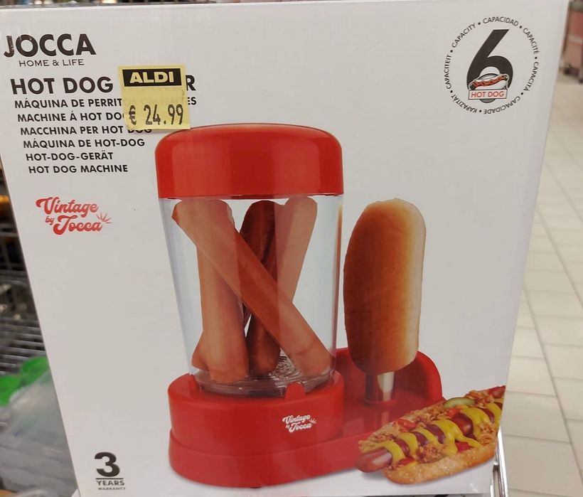 BAIXA PREÇO  10€ - Máquina de Hot Dog