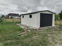 Garaż Blaszany Akryl 4x6 4x5 6x6 7x6 domek ogrodowy 7x6 5x6