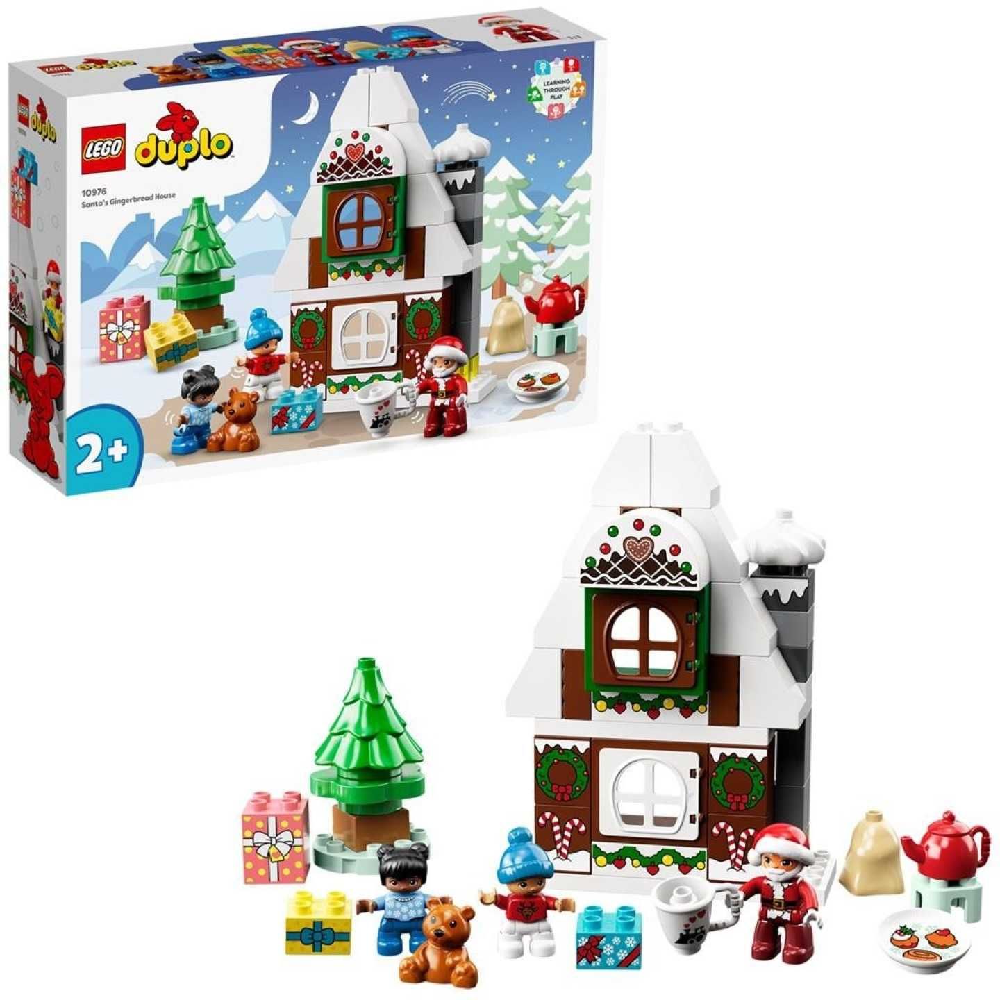 Lego Duplo 10976 Пряничный домик Деда Мороза. В наличии