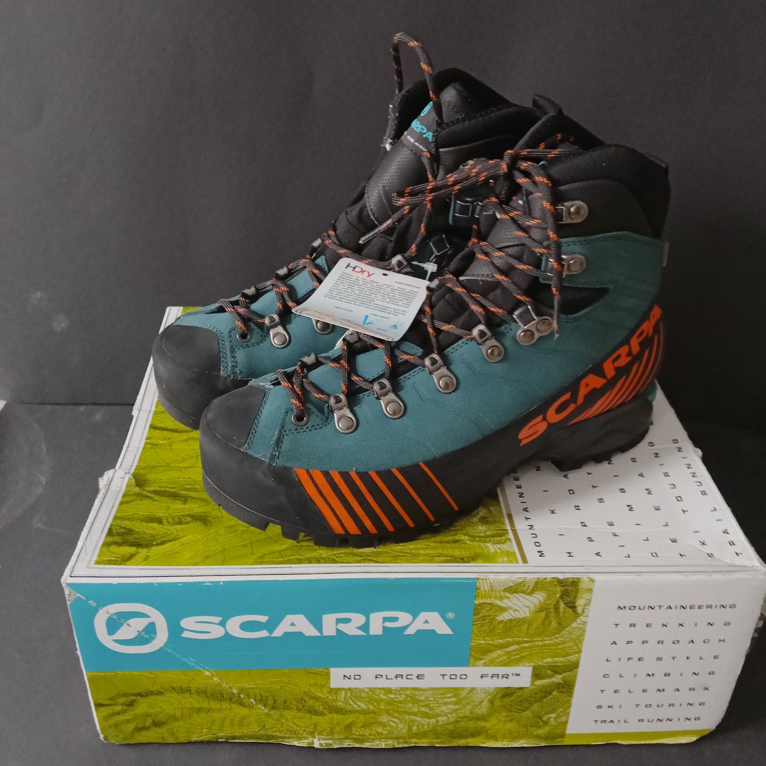 Buty wysokogórskie Scarpa Ribelle CL HD - LAKE BLUE tonic -39