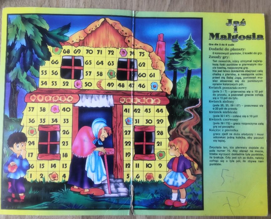 Gry planszowe 6 sztuk | Pchełki, Gąski, Na grzyby, 101 dalmatyńczyków