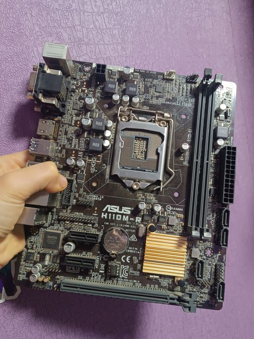 Продам плату h110m r