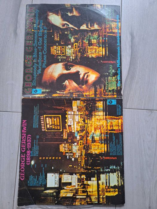 Płyta winylowa: oryginalne opakowanie: 2 szt. George Gershwin