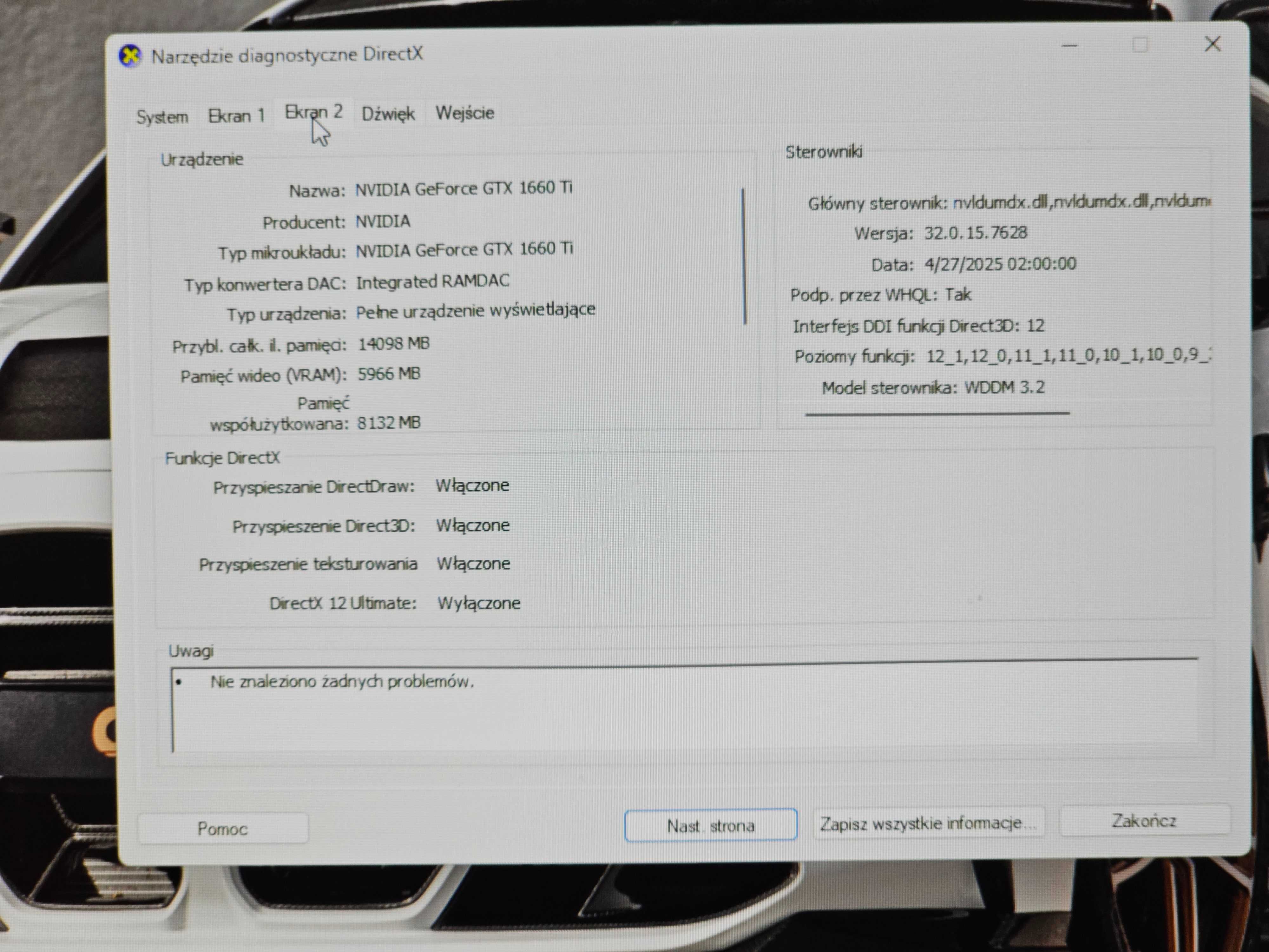 Lenovo Legion 15,6" i5-9300H/16Gb DDR4/500Gb NVMe/GeForce 1660 Ti 6Gb