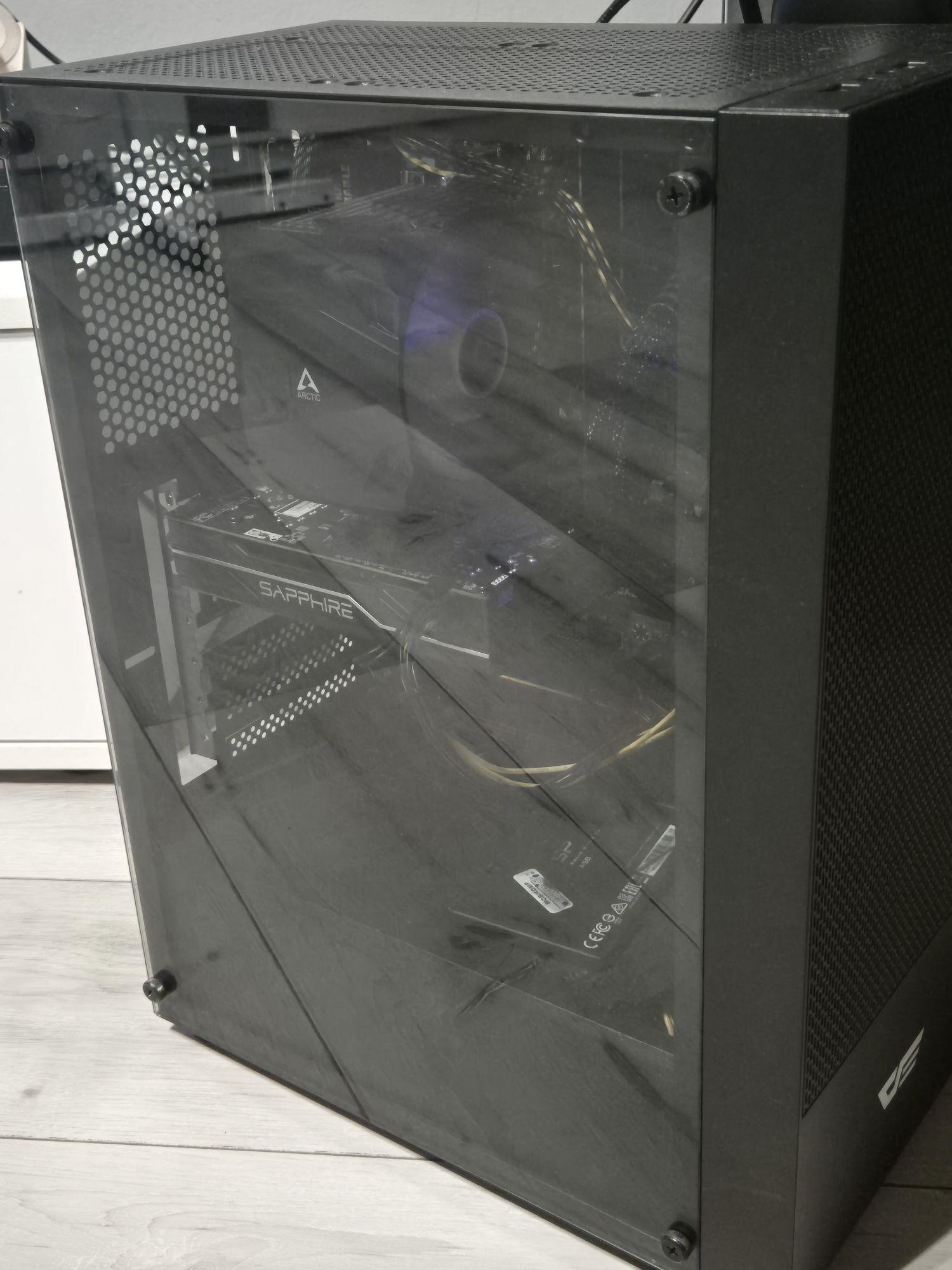 Komputer Gamingowy Stacjonarny RX 570 258 SSD I5 6600K 650W 12GB Ram