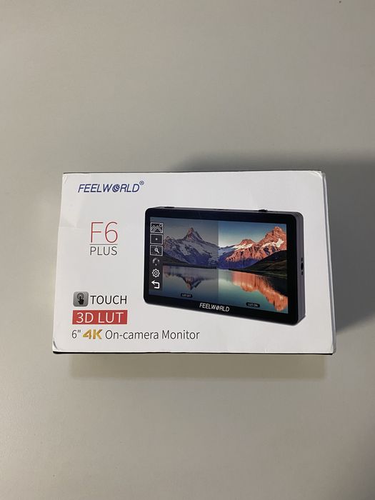 Накамерний монітор Feelworld f6 PLUS v2 4K+3D LUT