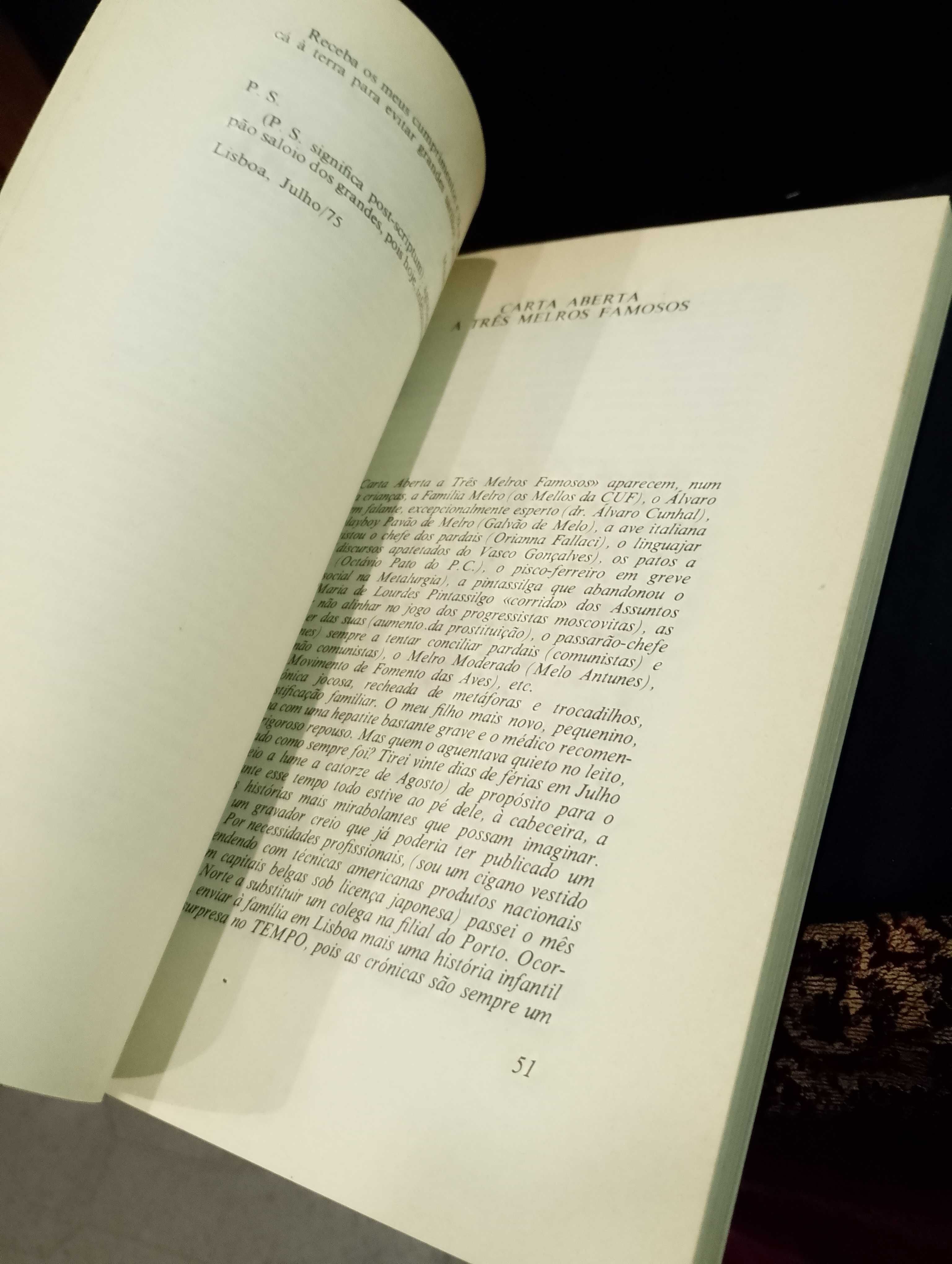 Crónicas e Cartas de Manuel de Portugal / Um Ano depois 2 Volumes