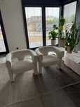 Dwa fotele boucle home & you japandi style