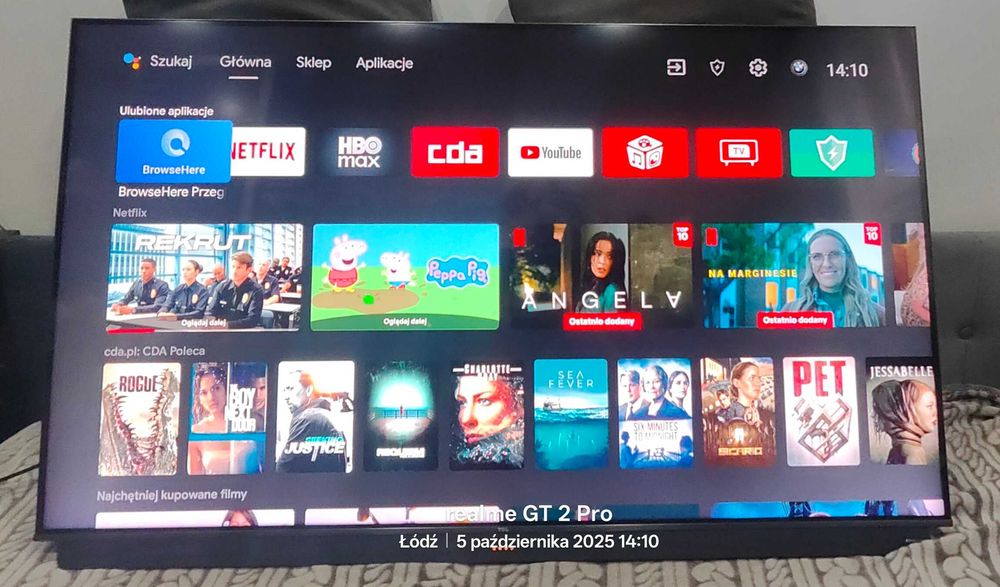 Telewizor TCL 55C815 android 4k QLED soundbar onkyo
