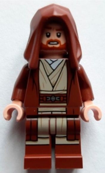 LEGO Star Wars Obi-Wan Kenobi - Reddish Brown Robe and Hood (sw1255)i