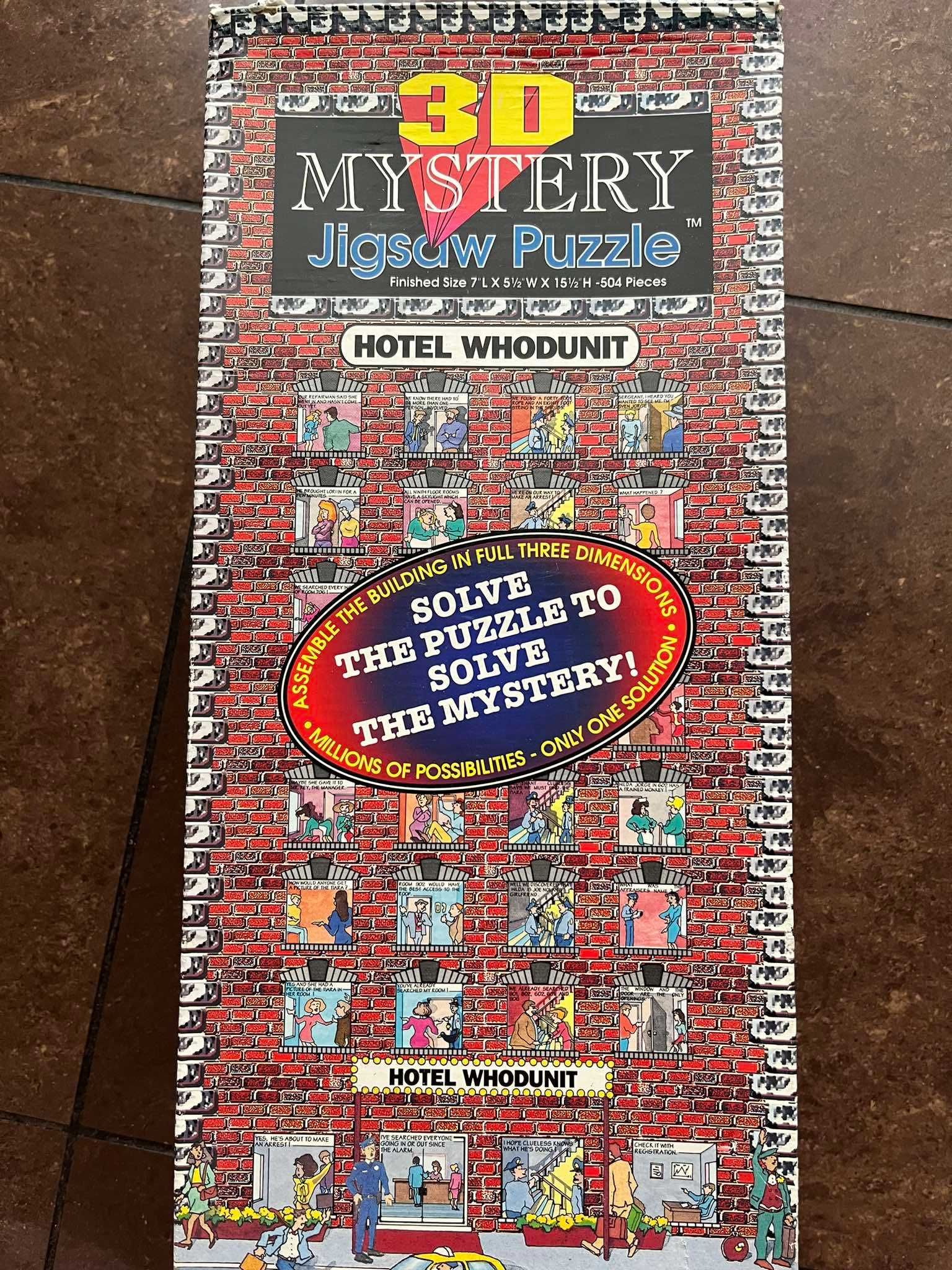 Puzzle 3D Mystery Hotel Whodunit 504