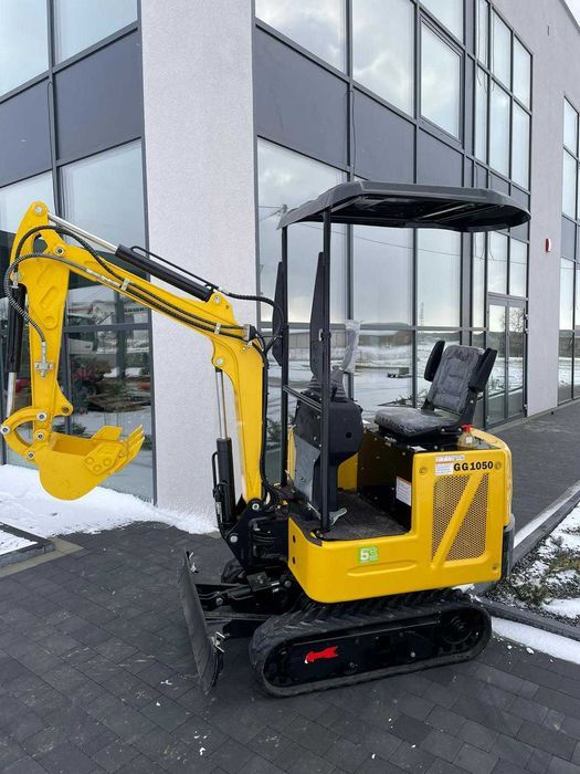 Mini Koparka 1t + ruchome ramie + rozsuwane gąsienice GG1050