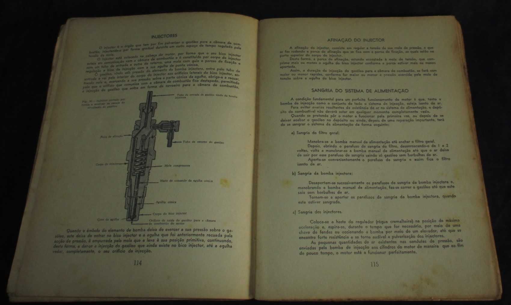 Livro Apontamentos de Mecânica para O Condutor Profissional 1956