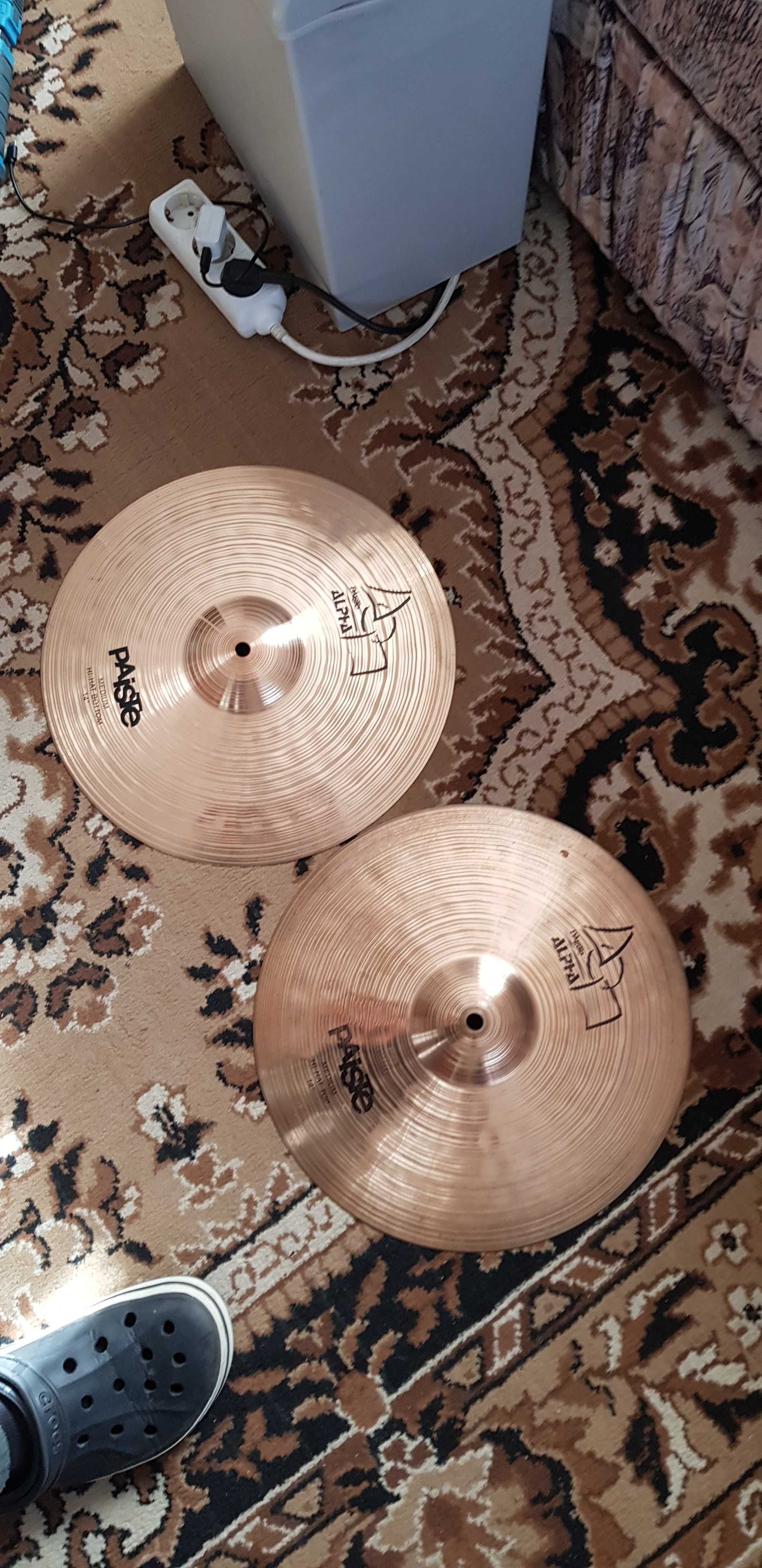Talerze hi hat 14" paiste alpha b8 super stan