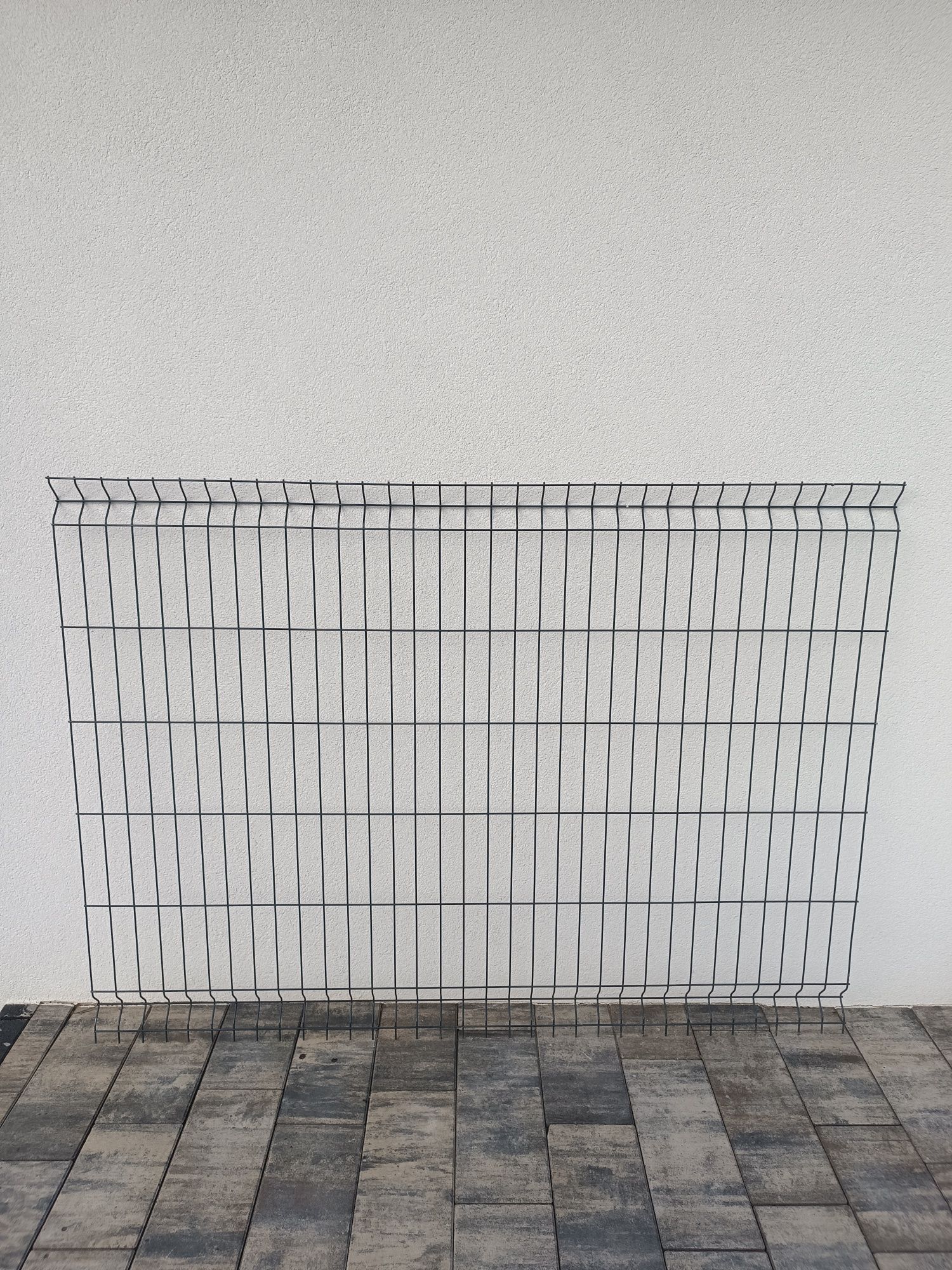 Panel ogrodzeniowy 3D Grafitowy szer.168 wys.125