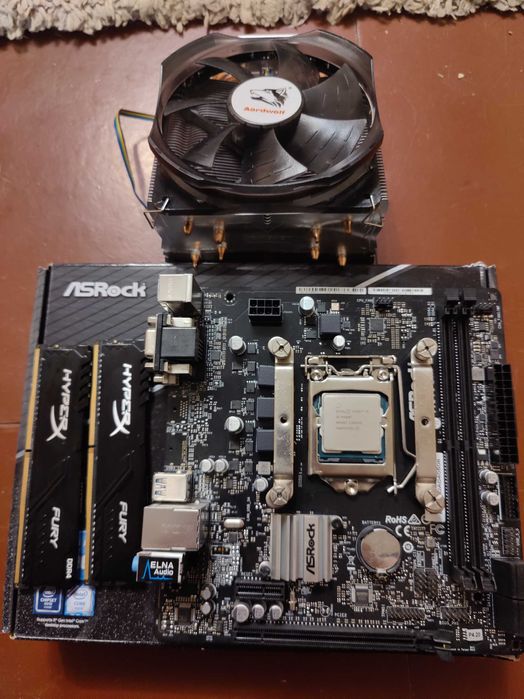 Продам комплект: i5-9400F + GTX 1660 + 16 ГБ RAM