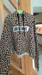 Bluza krótka w panterkę XS