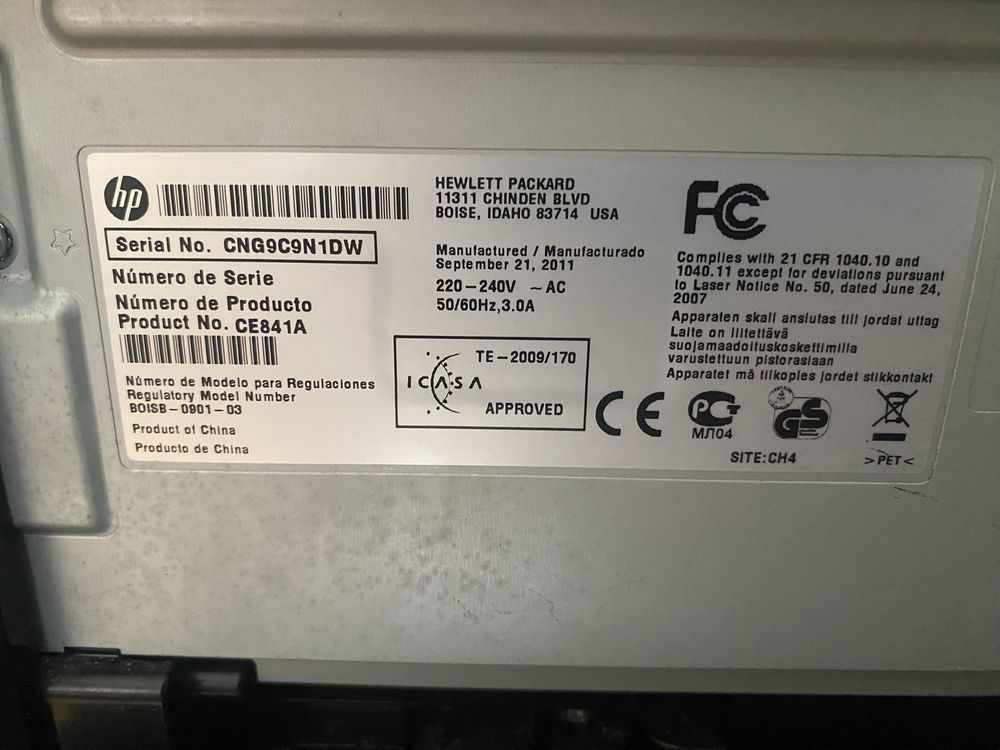 Hp Laser Jet M1212nf MFP
