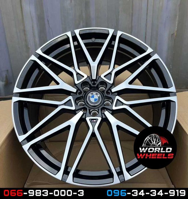 Диски BMW R20 5x120 X5m X6 E70 F15 E71 F16 разноширокие 818 стиль