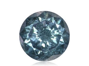 Diament 0.22ct Niebieski Brylant I3