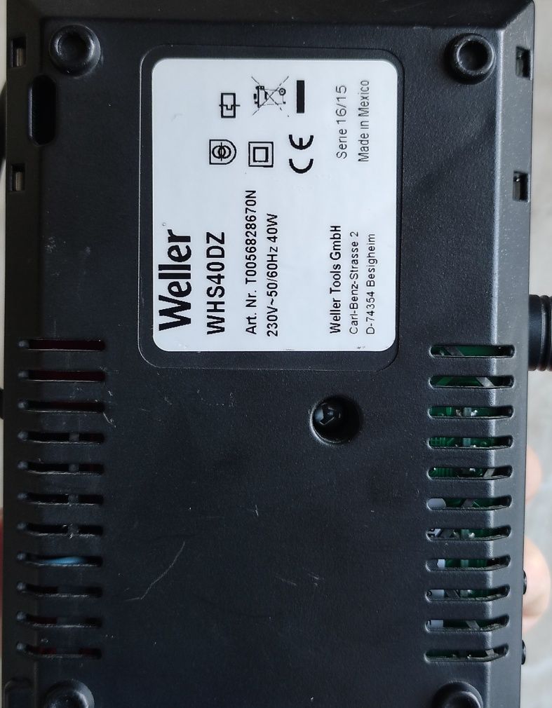 Stacja lutownicza Weller WHS 40D regulowana 40wat