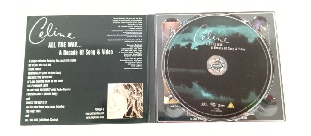 DVD Celine Dion CD David Bisbal