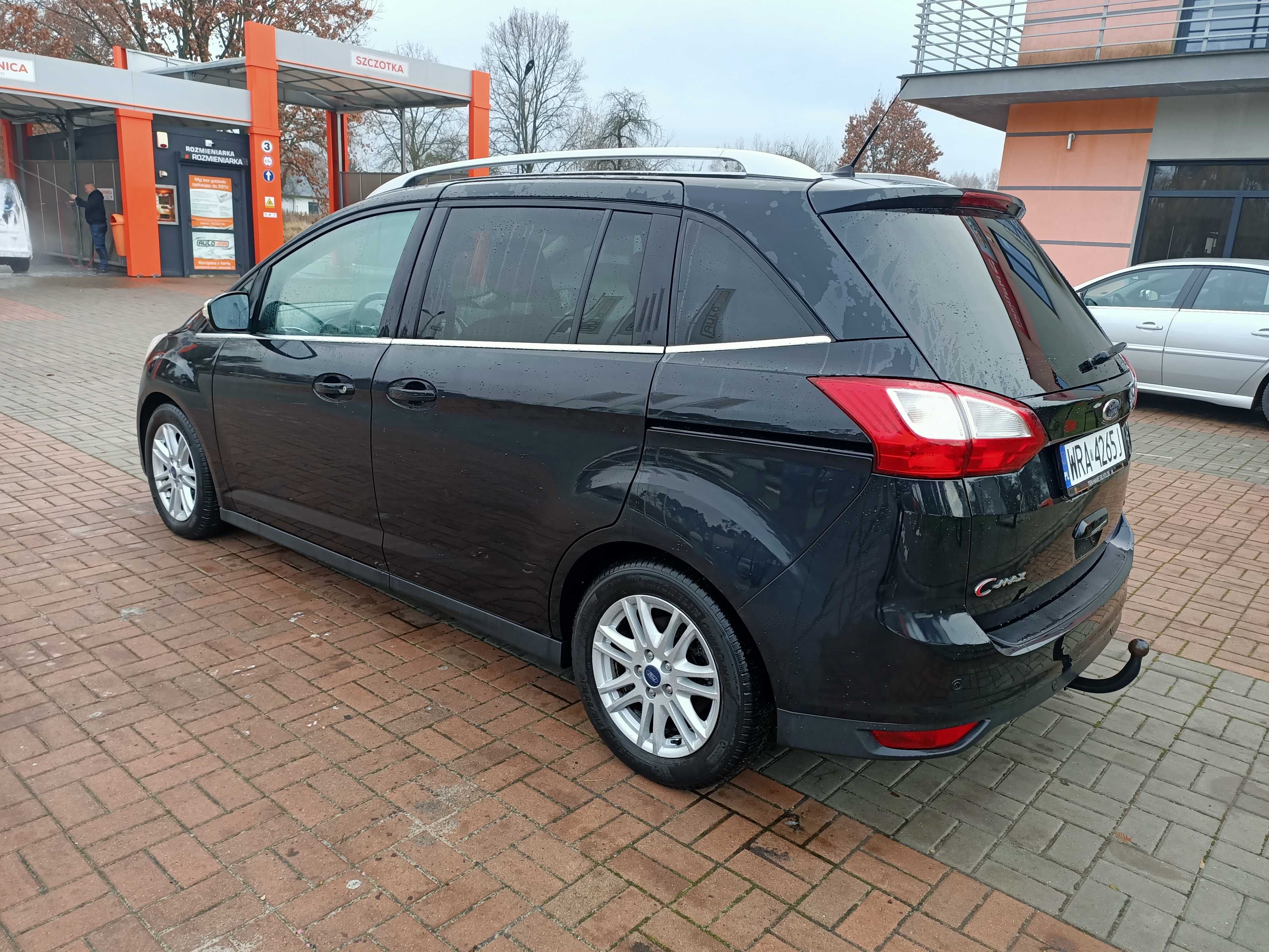 Ford Grand C-MAX 1.0 125KM 2013r Skóra