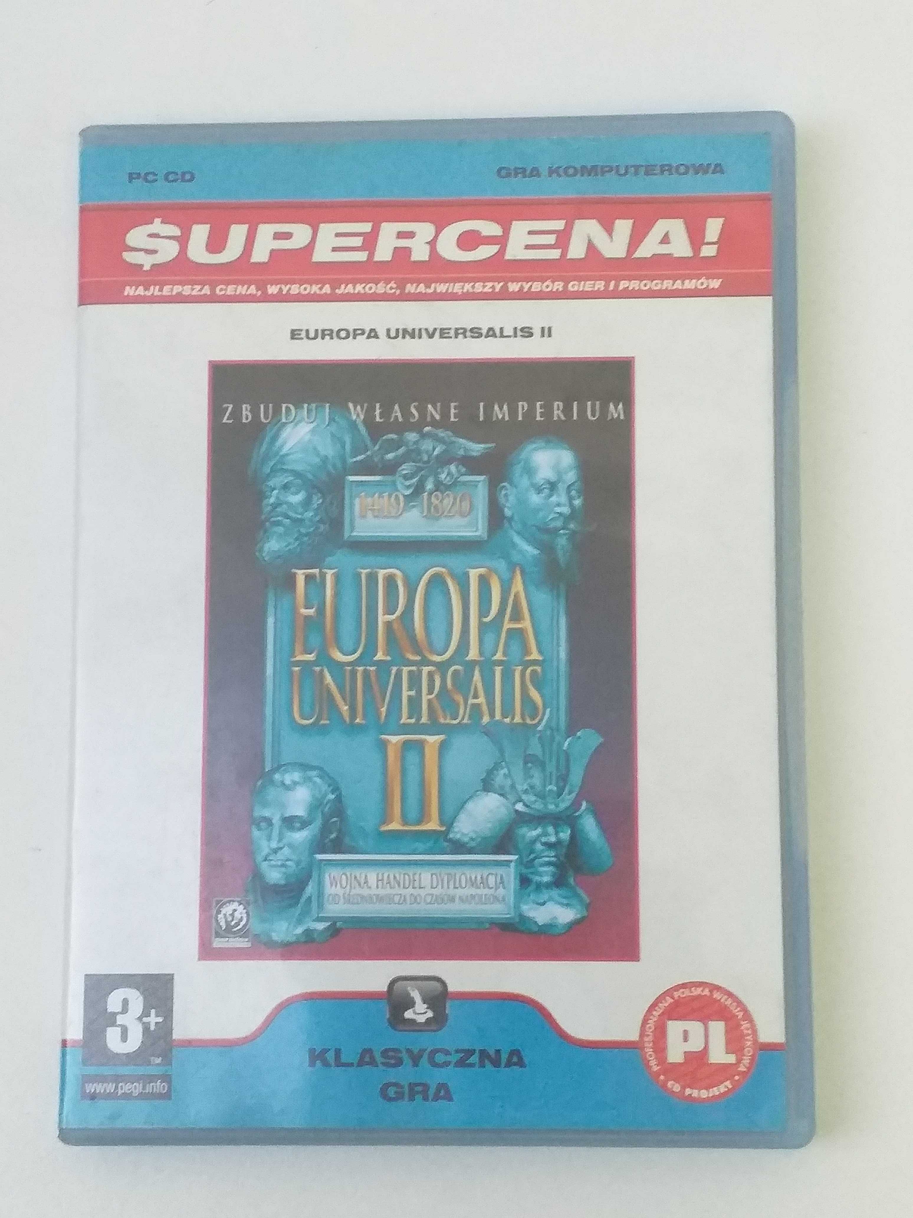 Gra komputerowa Europa Universalis II