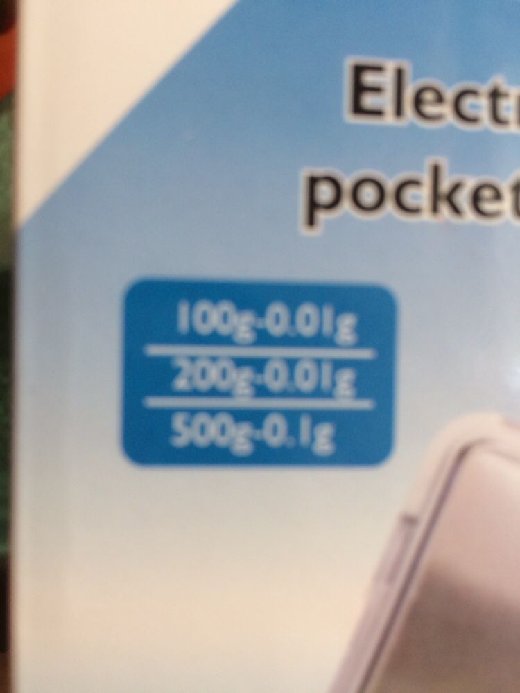 Електроника, ваги, для зважування товару , до 0,01 гр